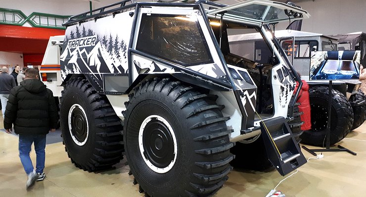 More dirt: The coolest Russian off-road vehicles were shown at the Vezdekhoder exhibition