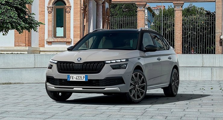 The compact crossover Skoda Kamiq arrived in Russia