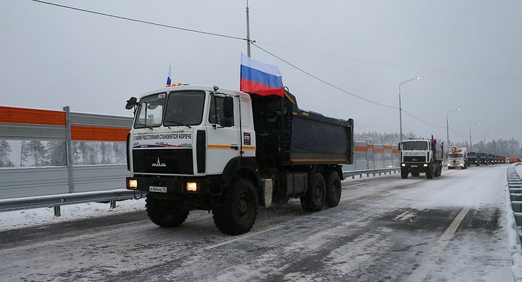 Во Владимирской области открыли еще один участок трассы М12 Москва-Казань