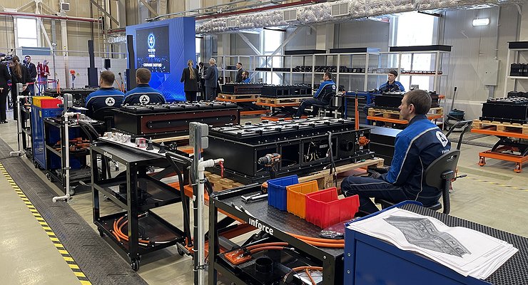 In Moscow, they began to produce batteries for electric vehicles