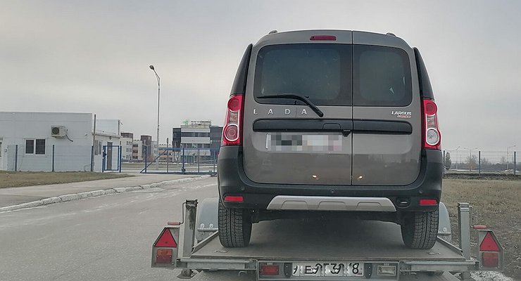 The electric LADA Largus will be shown ahead of schedule