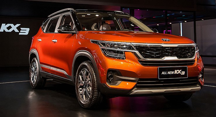 Crossover Kia KX3 now in Russia