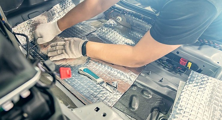 Suddenly: why plumbers buy car soundproofing