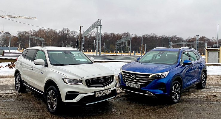 Comparative test drive GAC GS5 and Geely Atlas Pro: 50 shades of Chinese