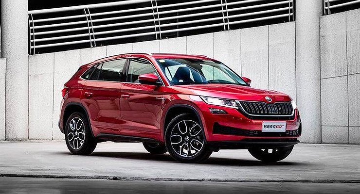 Skoda Kodiaq GT crossovers from China appeared in Russia