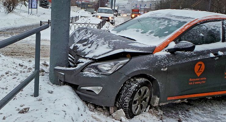 Why the number of accidents involving shared cars has decreased