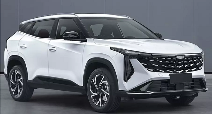 The new crossover Geely Coolray received the prefix L