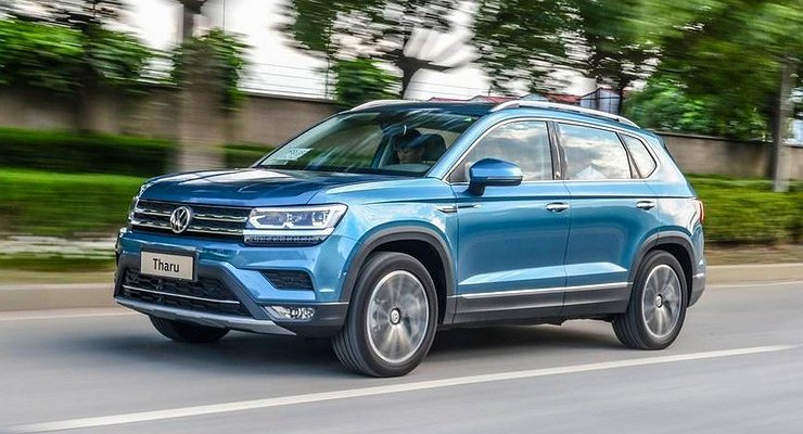 Crossover Volkswagen Tharu arrived in Russia