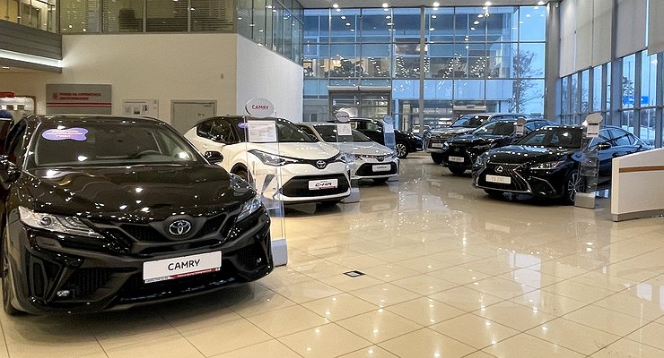Why did Toyota arrange the delivery of spare parts to the Russian Federation if it does not return?
