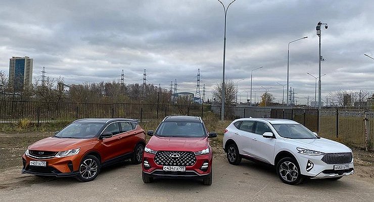5 best-selling Chinese crossovers in Russia
