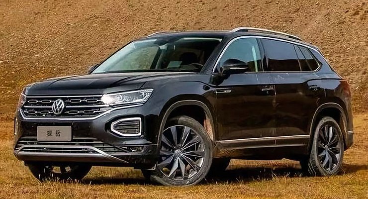 What upsets the Chinese-assembled Volkswagen Tayron that appeared in Russia