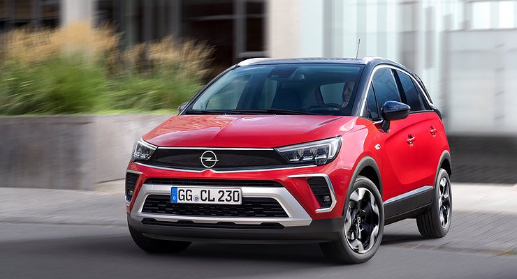 In Russia again brought the illiquid crossover Opel Crossland