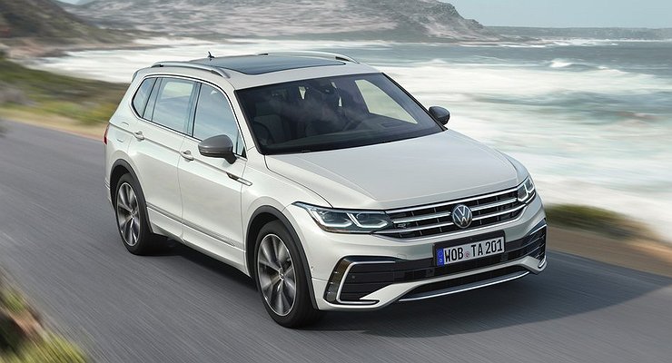 Russian dealers began taking orders for the seven-seater Volkswagen Tiguan