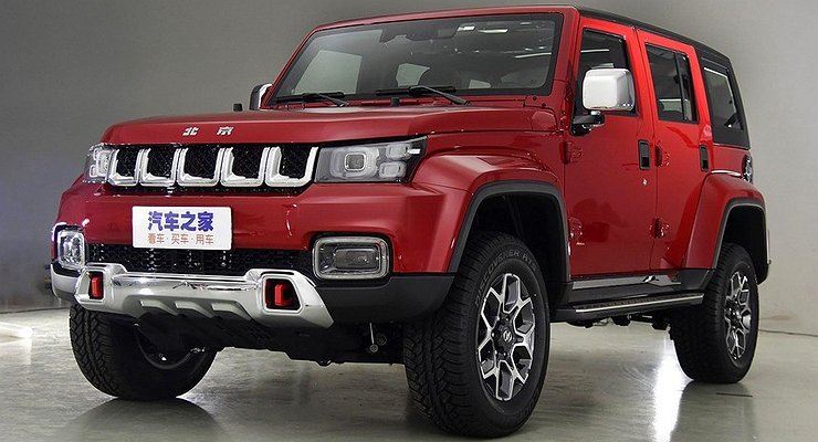Chinese equivalent of Jeep Wrangler brought to Russia