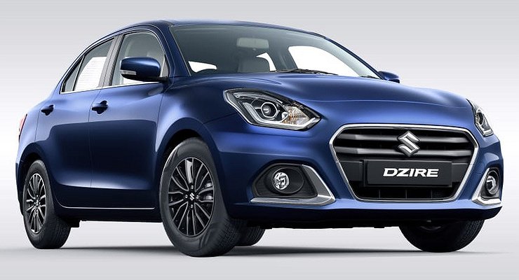 Strange compact sedans Suzuki DZire were brought to Russia