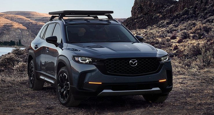 Russian dealers began taking orders for the Mazda CX-50 crossover