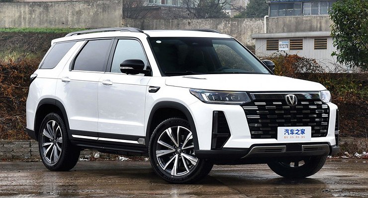 Crossover Changan CS95 updated for the second time