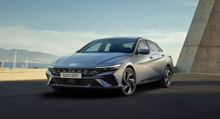 Koreans showed what the updated Hyundai Elantra will look like