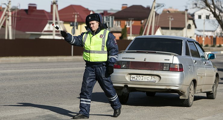 How cars that break the traffic rules are selected in favor of the Ministry of Defense