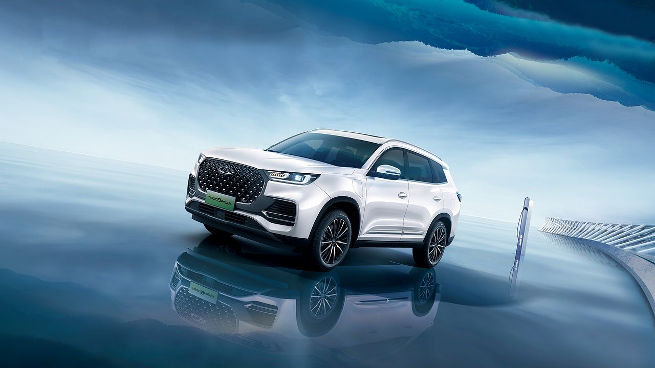 Hybrid crossover Chery Tiggo 8 PRO E + is almost ready for sale in Russia