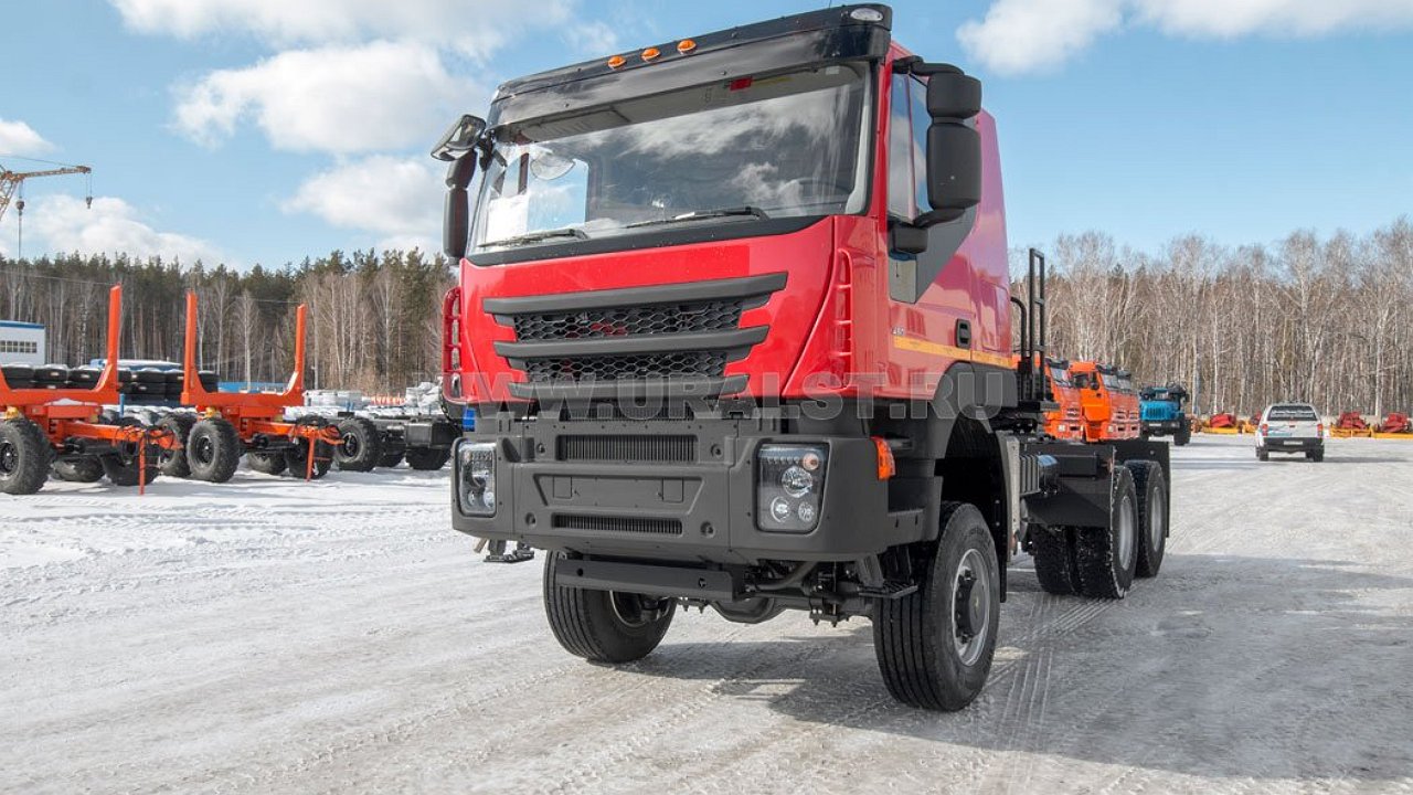 In Russia, secretly began to collect and sell Iveco tractors