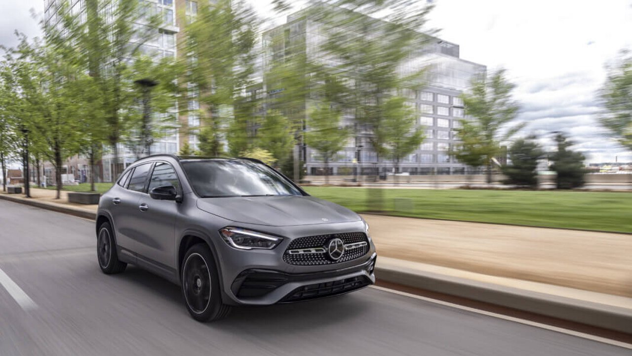 The Germans rolled out the updated Mercedes-Benz GLA