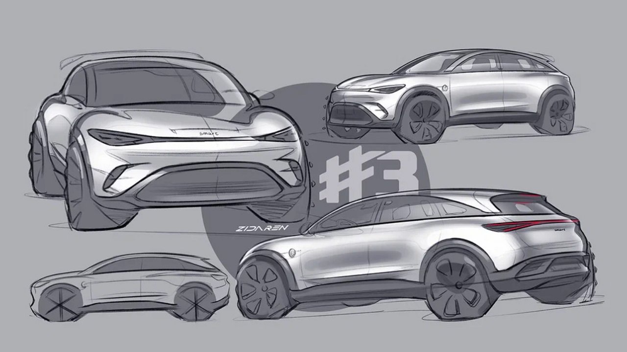 Smart presents the latest coupe crossover