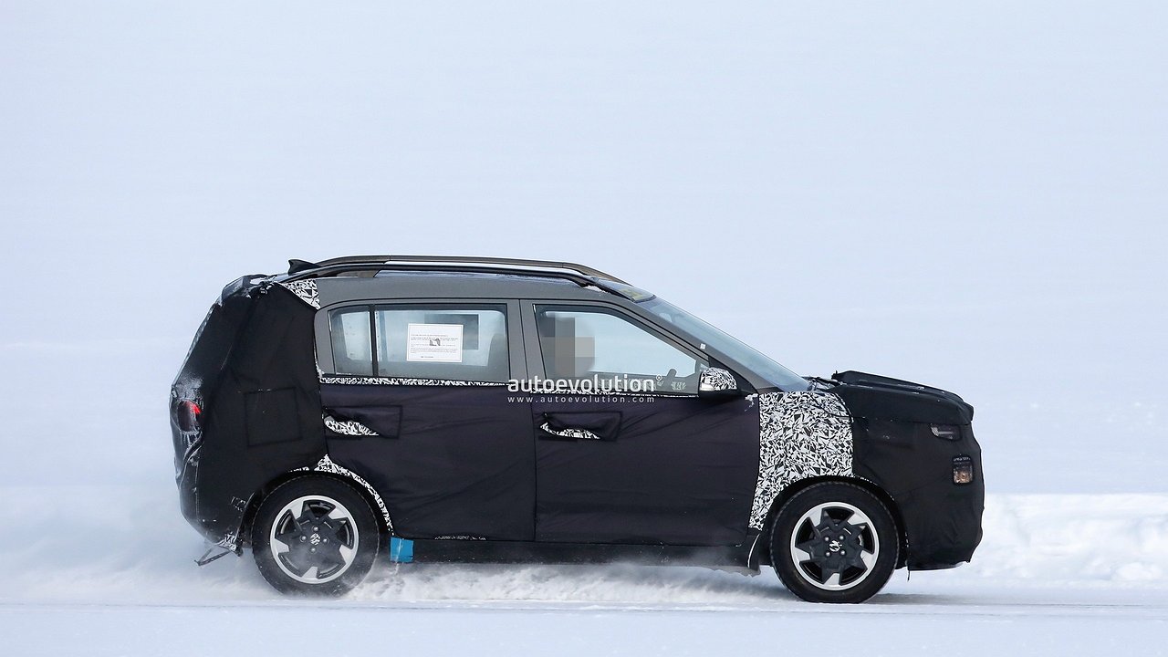 Hyundai caught on the road testing its latest budget crossover