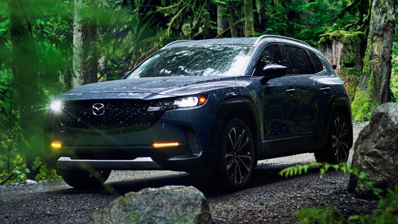 The latest crossover Mazda CX-50 was brought to Russia