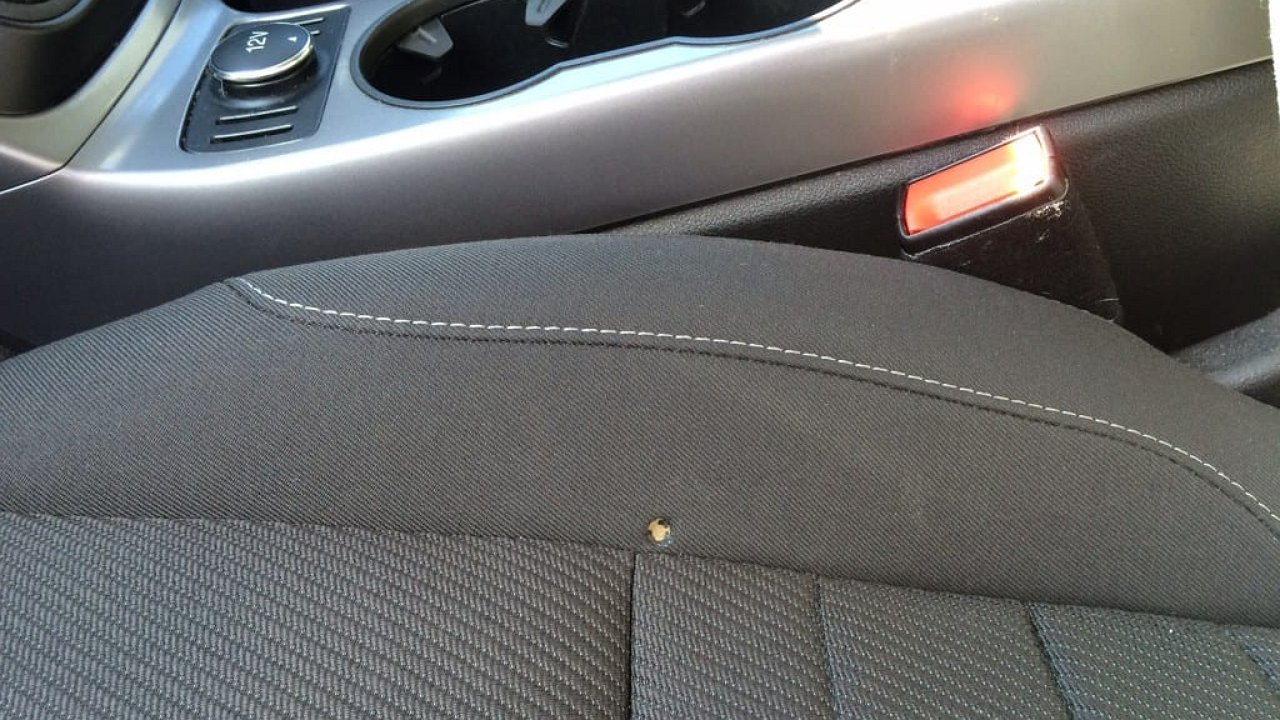 Hook hands: how to restore a burnt seat in a car for 200 rubles