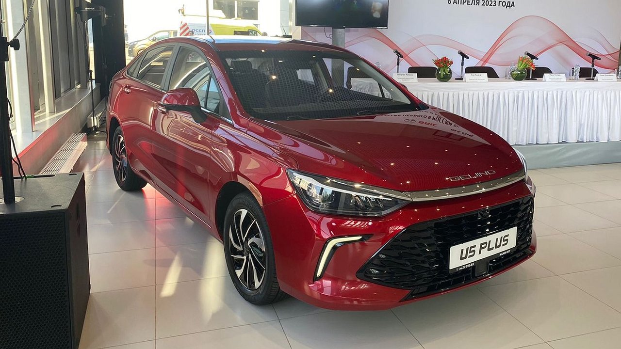 Budget sedan BAIC U5 Plus came to official dealers