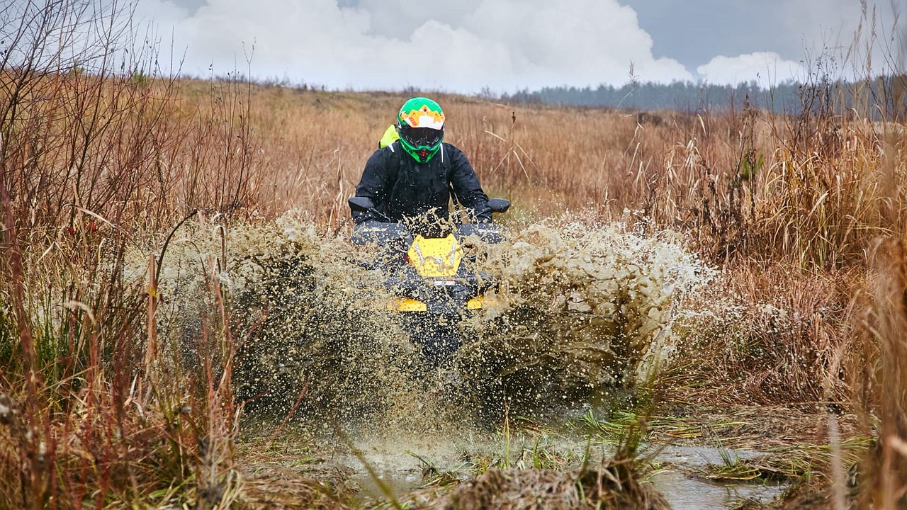 The tenacious “drowned”: how to turn an ATV into a submarine