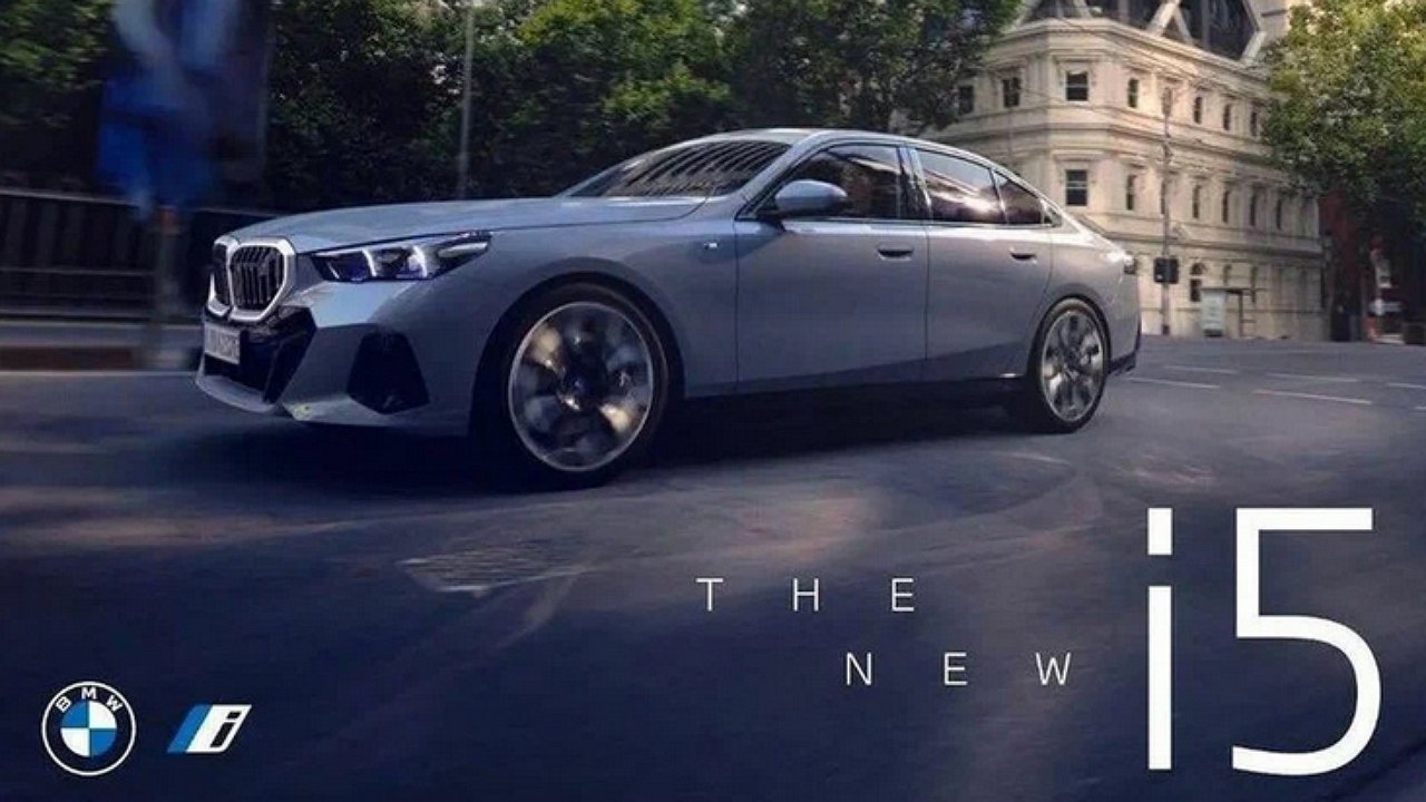 The new “five” BMW released for the premiere