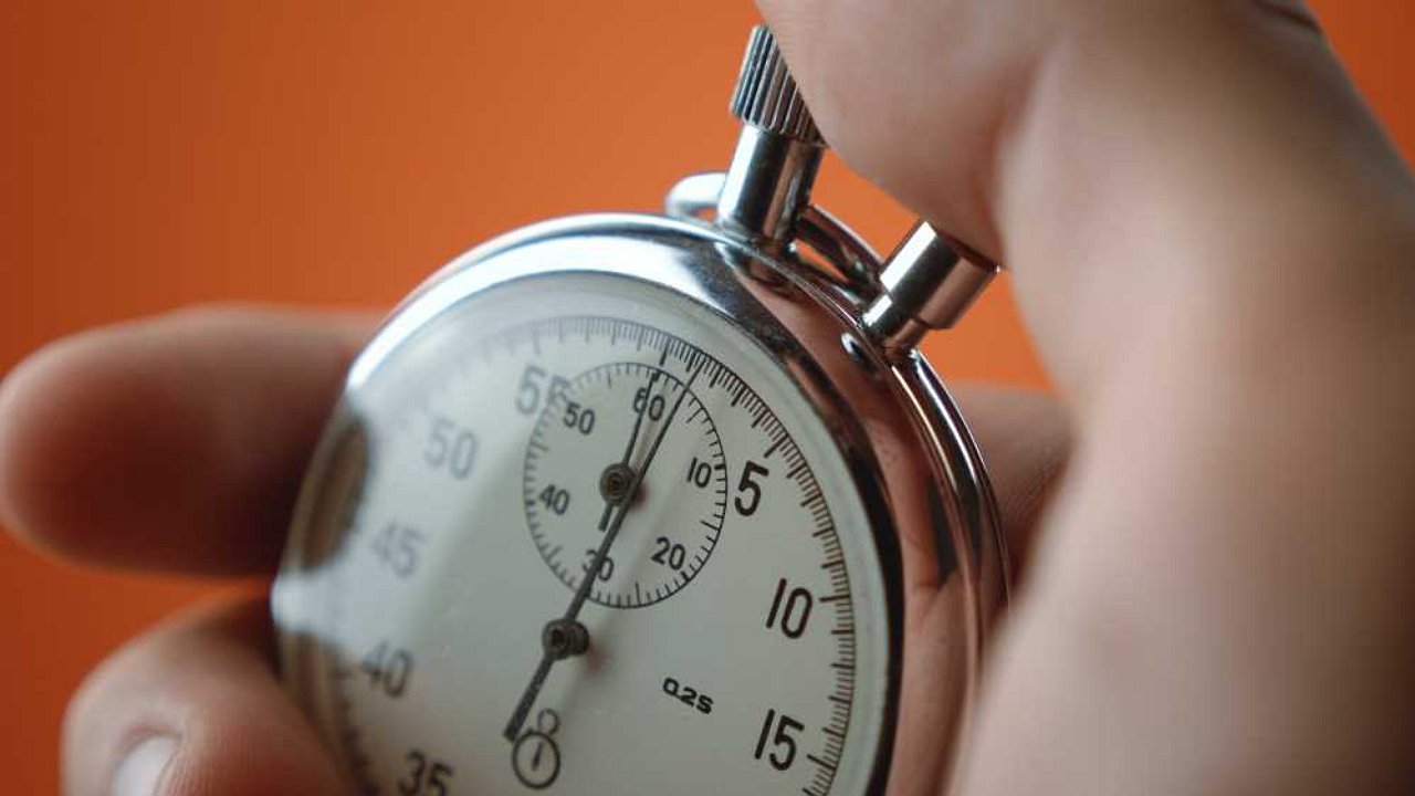 Why do traffic cops need a stopwatch?