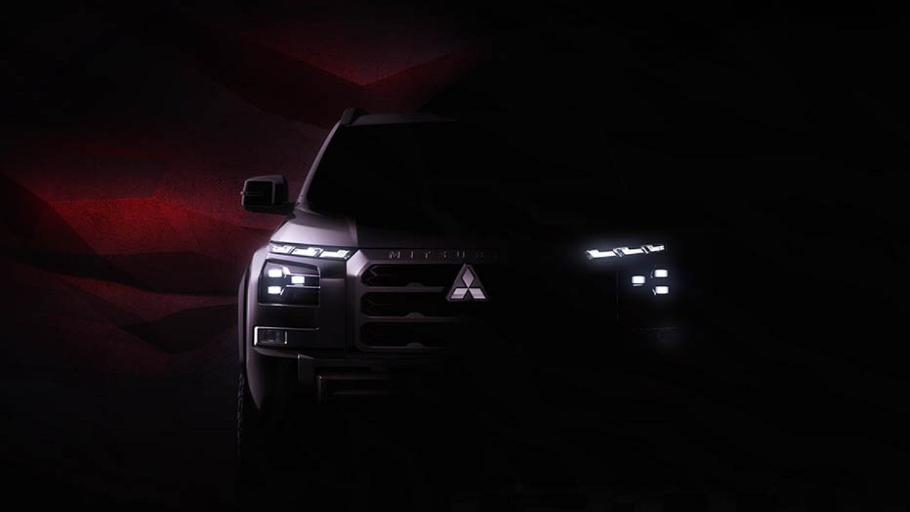 Mitsubishi showed an unusual new generation L200 pickup truck
