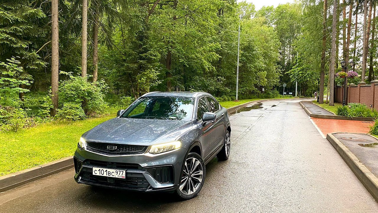 Less is not worse: Geely Tugella’s first test drive with a 200 hp engine Met.