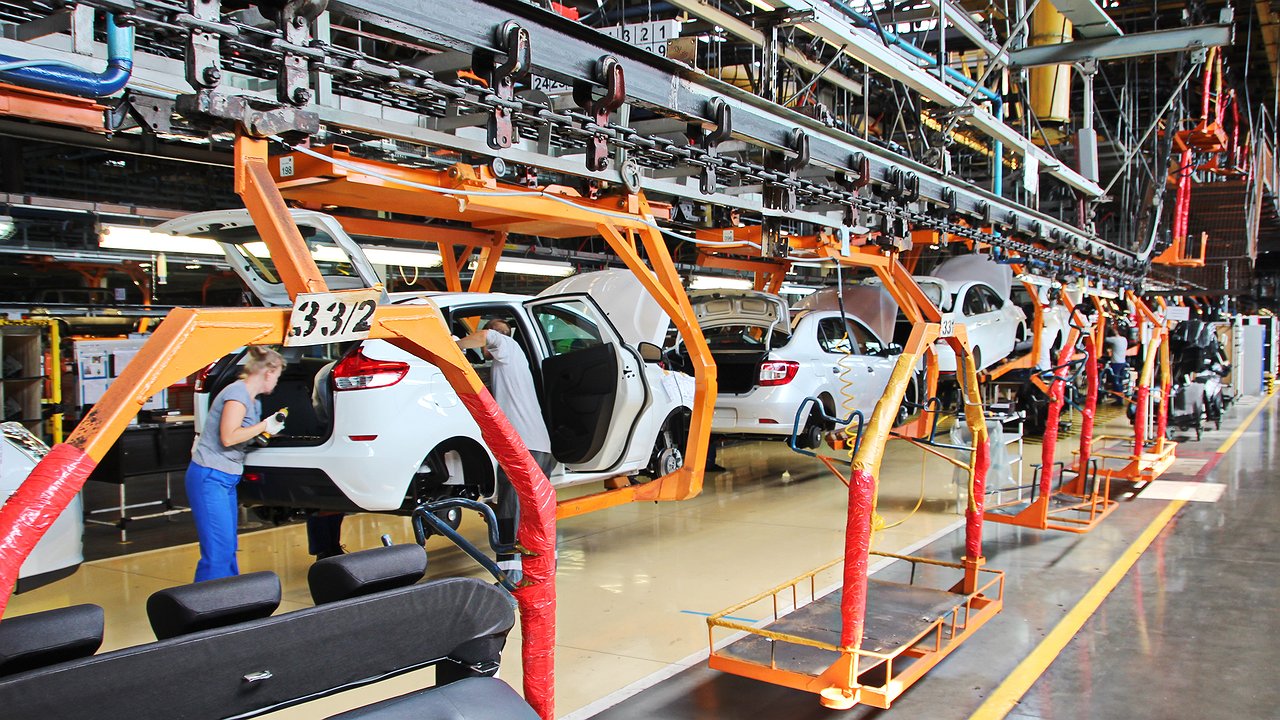 Russian factories increased passenger car production by 11 times