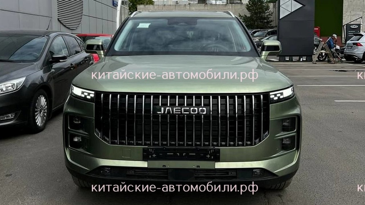 The latest crossover Jaecoo J7 has arrived in Russia