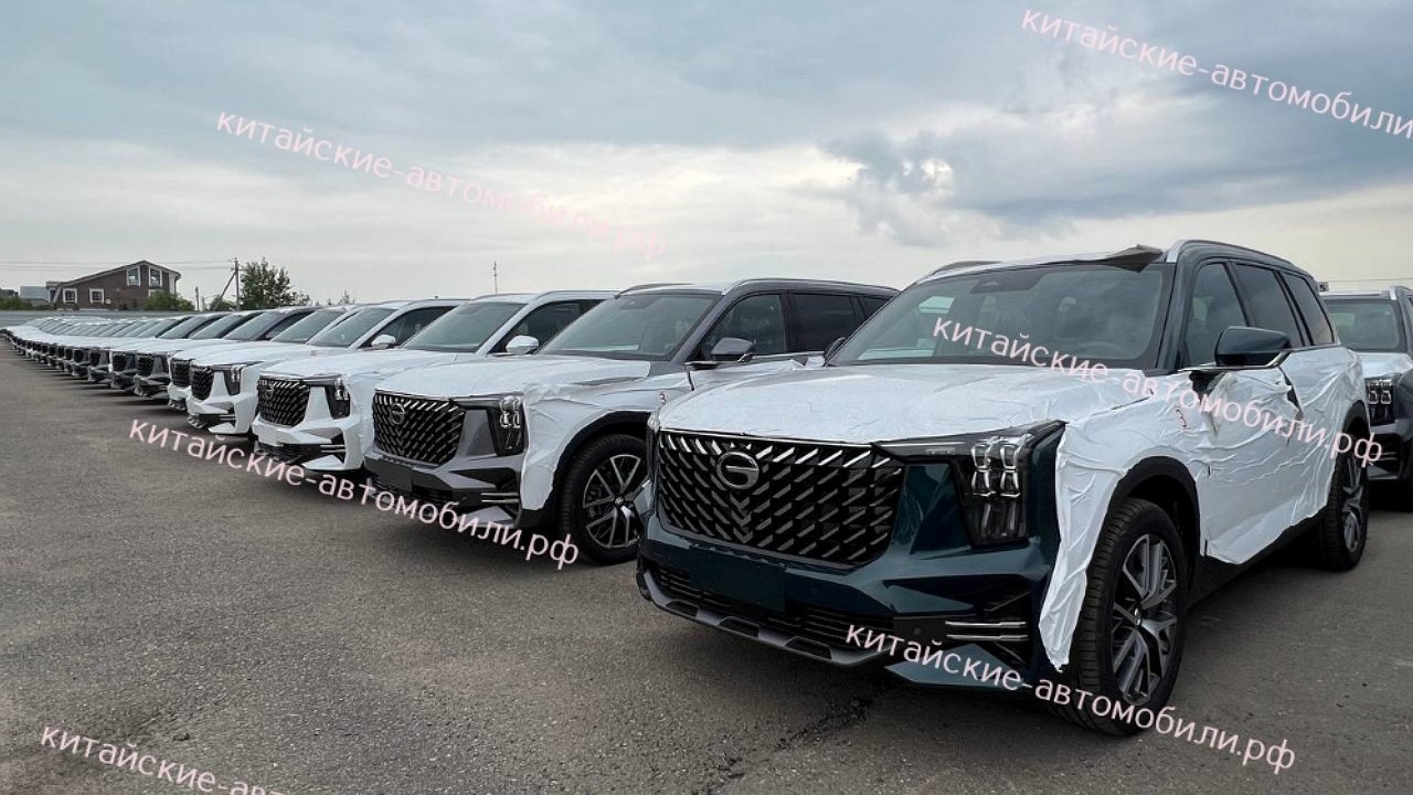 GAC is preparing the second generation GS8 crossover for the Russian premiere