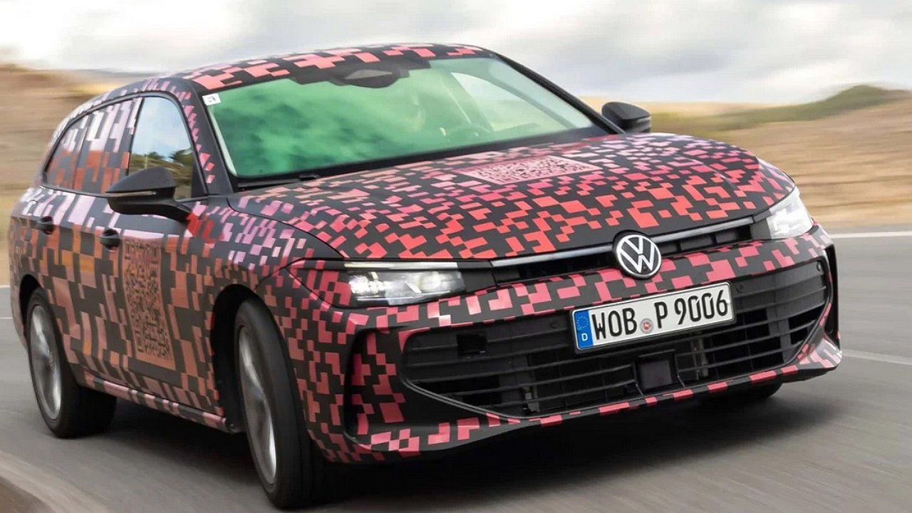 Volkswagen has published images of the new generation Passat