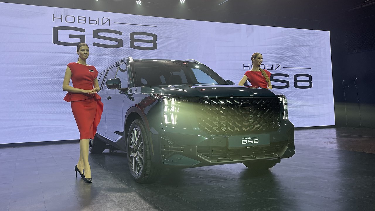 Crossover GAC GS8 second generation received a Russian price tag