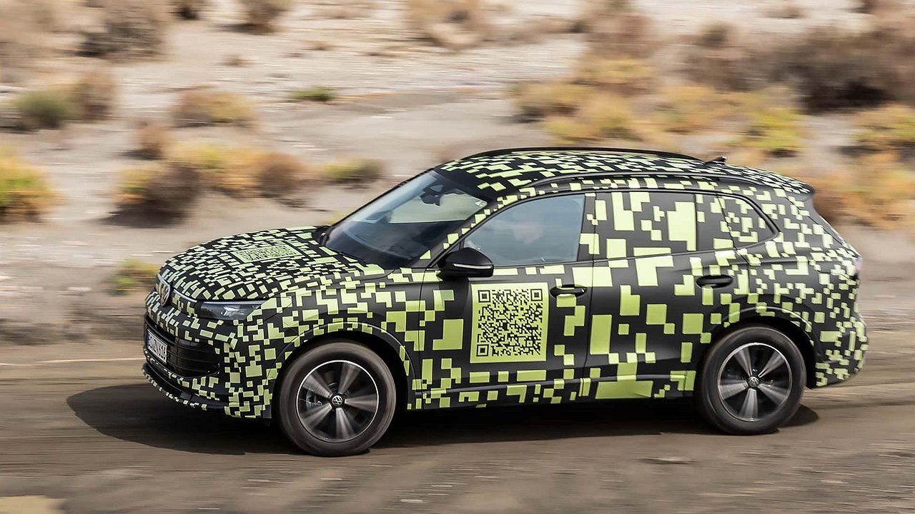 The new Volkswagen Tiguan has lost its traditional gear knob