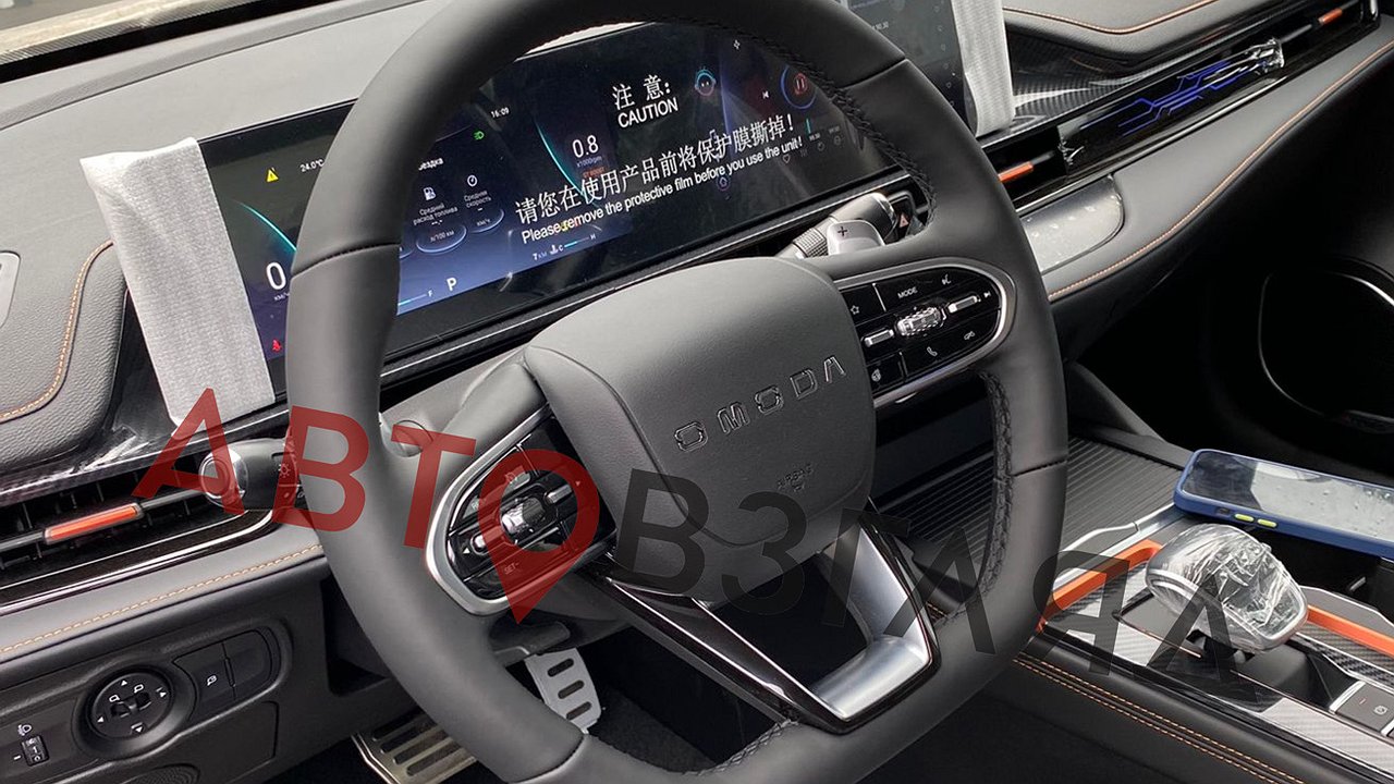 Revealed new details and interior of the “hot” Omoda S5 GT for Russia