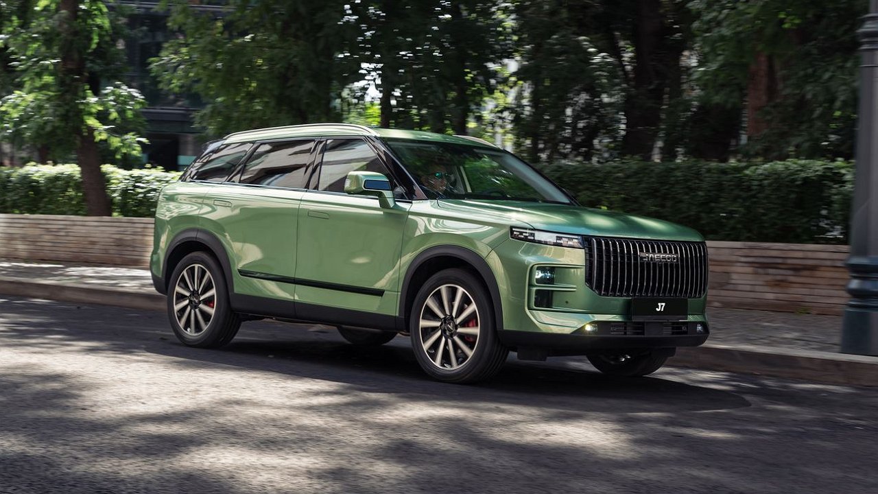 The Chinese have revealed details about the latest Jaecoo J7 crossover for Russia