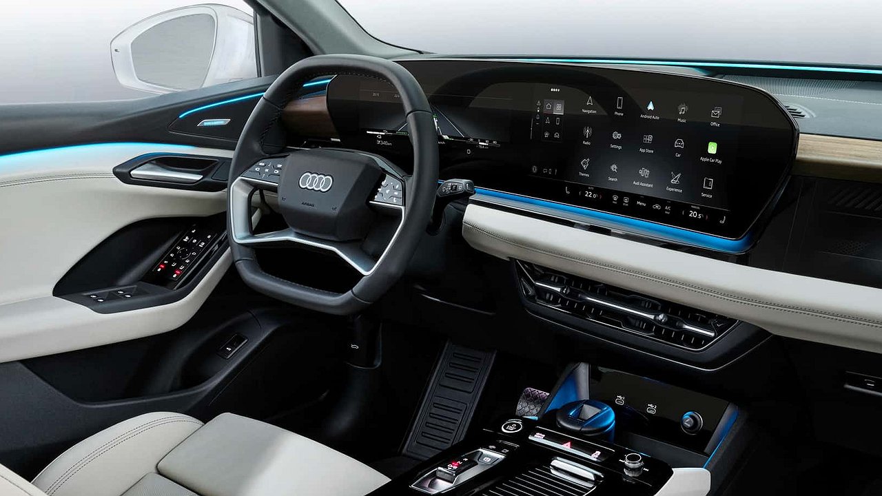 The Audi Q6 e-tron will be controlled by artificial intelligence with an avatar on the dashboard