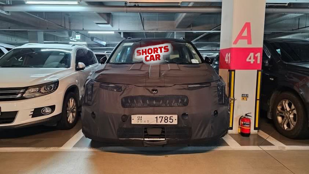 Published photos of the restyled Kia Carnival in camouflage