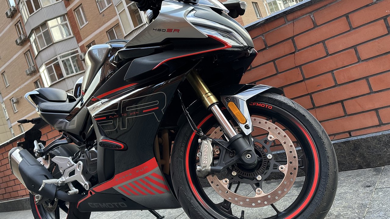 The Emperor’s Blade: test ride the CFMoto 450 SR sports bike