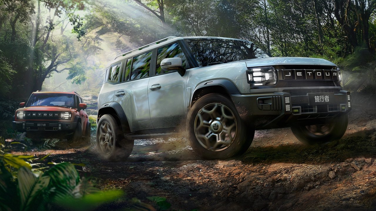 The brutal Chinese crossover Jetour T2 will soon appear in Russia