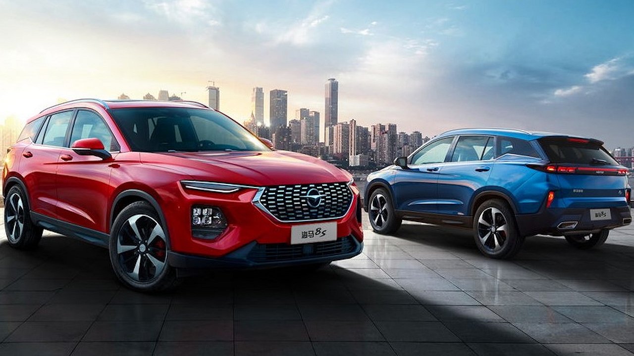 Second coming: Haima returned to Russia with two models at a time
