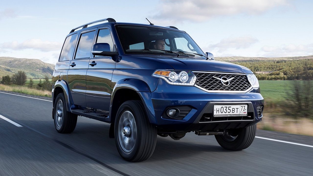 UAZ dealers have still not sold out of the Patriot with a Korean transmission